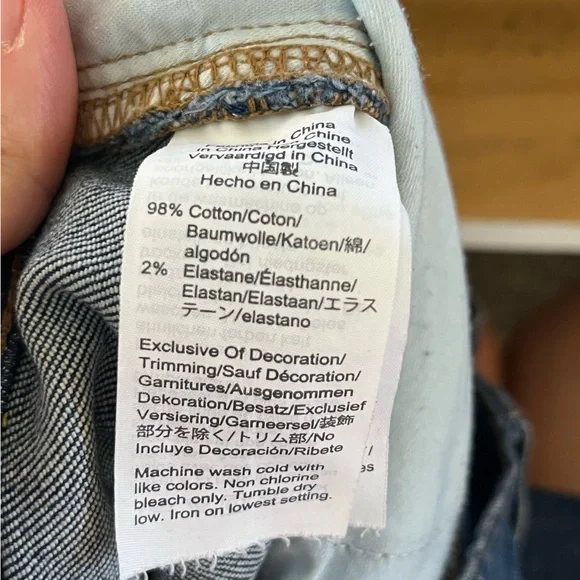 Madewell The Perfect Vintage Jean in Bellbrook Wash:  Comfort Stretch sz 24 - Picture 15 of 15